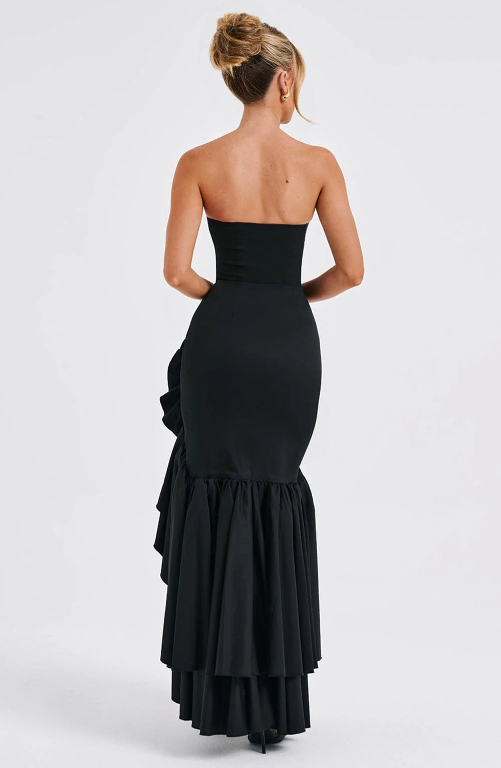 Tamsin - Black Maxi Dress Elegant Womens Style