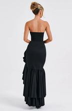 Tamsin - Black Maxi Dress Elegant Womens Style