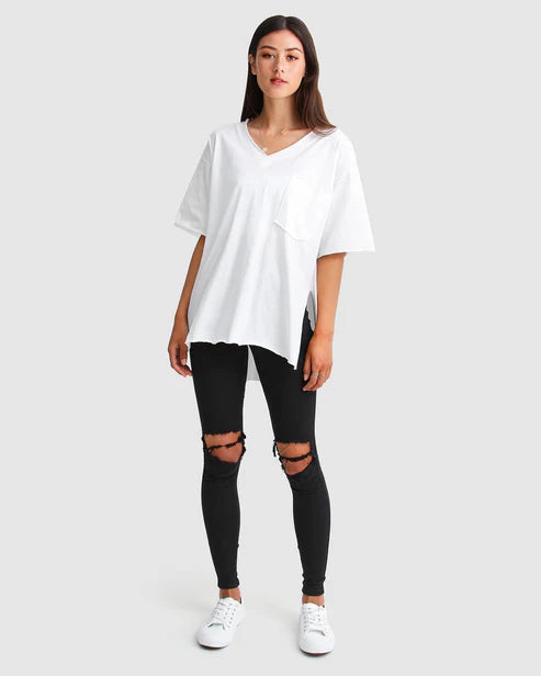 Chloe - Brave Soul Oversized T-Shirt for Women