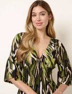 Ellie - Shirred Empire Waist Women’s Dress
