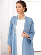 Alanna - Diamond Embroidery Kaftan dress Gown Women