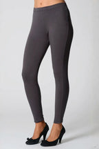 Emily - Charcoal Grey Full Length Leggings Women