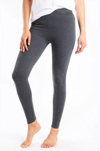 Emily - Charcoal Grey Full Length Leggings Women