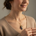 Imogen - Mothers Custom Prong Birthstone Cascade Necklace