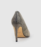 Summer - Gold Speckle Pointed Toe Pumps