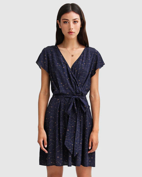 Willow - The Star Elegant Wrap Dress for Women