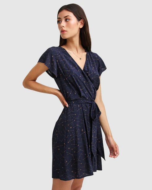 Willow - The Star Elegant Wrap Dress for Women
