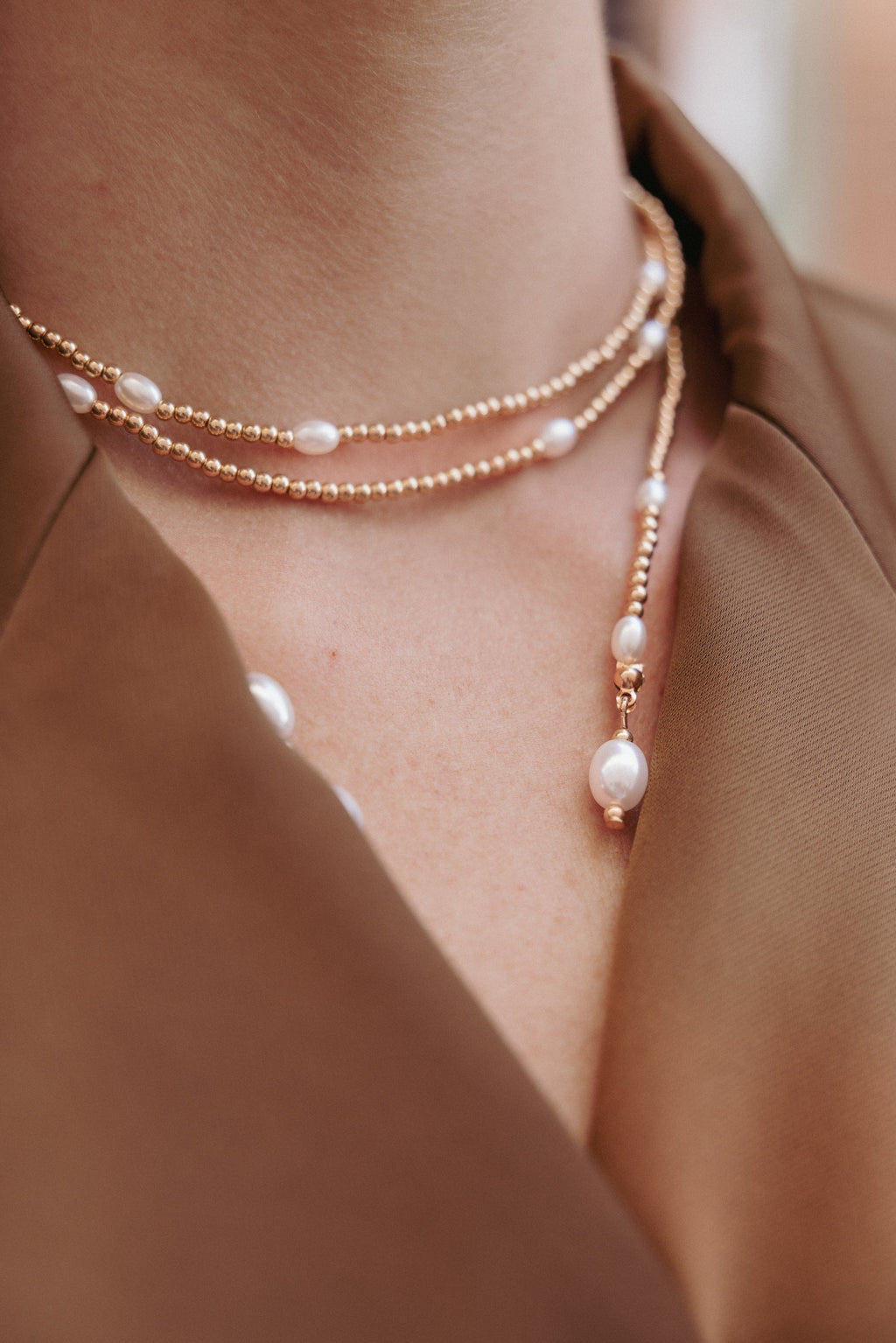 Bailey - Layered Pendant Statement Necklace
