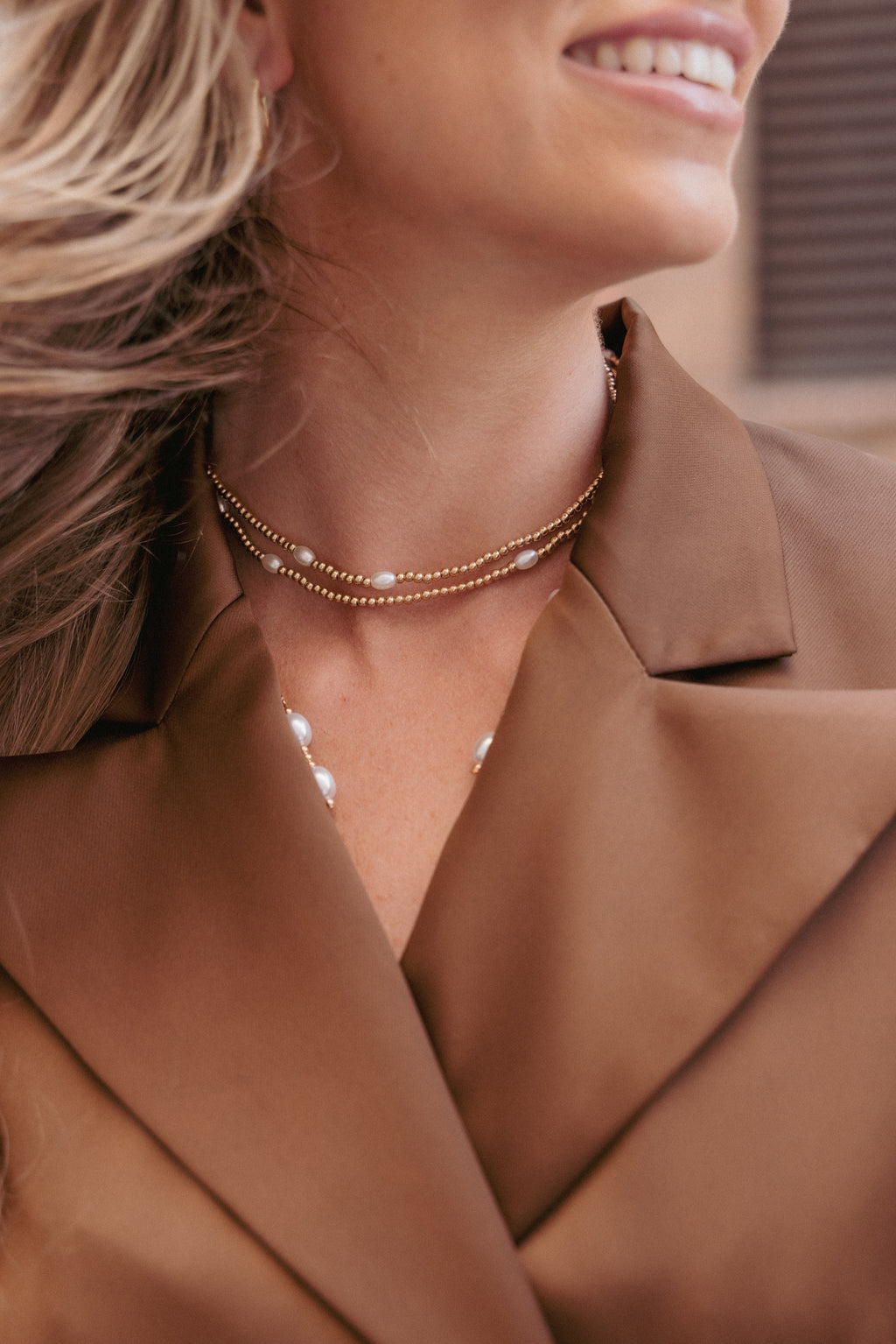 Bailey - Layered Pendant Statement Necklace