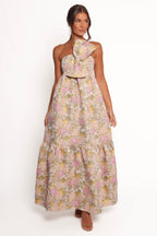 Bethany - Bow Front Elegant Maxi Dress Women
