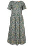 Ayla - August Poppy Midi Dress Women