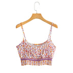 Lucy - Pink Floral Two Piece Pants Set