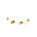 Jasmine - Solitaire Stud Earrings Elegant Everyday Jewelry