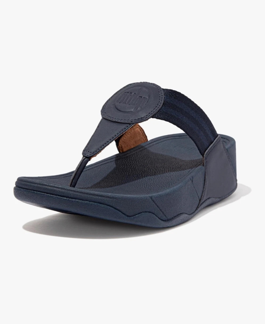 Sophie - FitFlop Navy Walkstar Toe-Post Sandal Women
