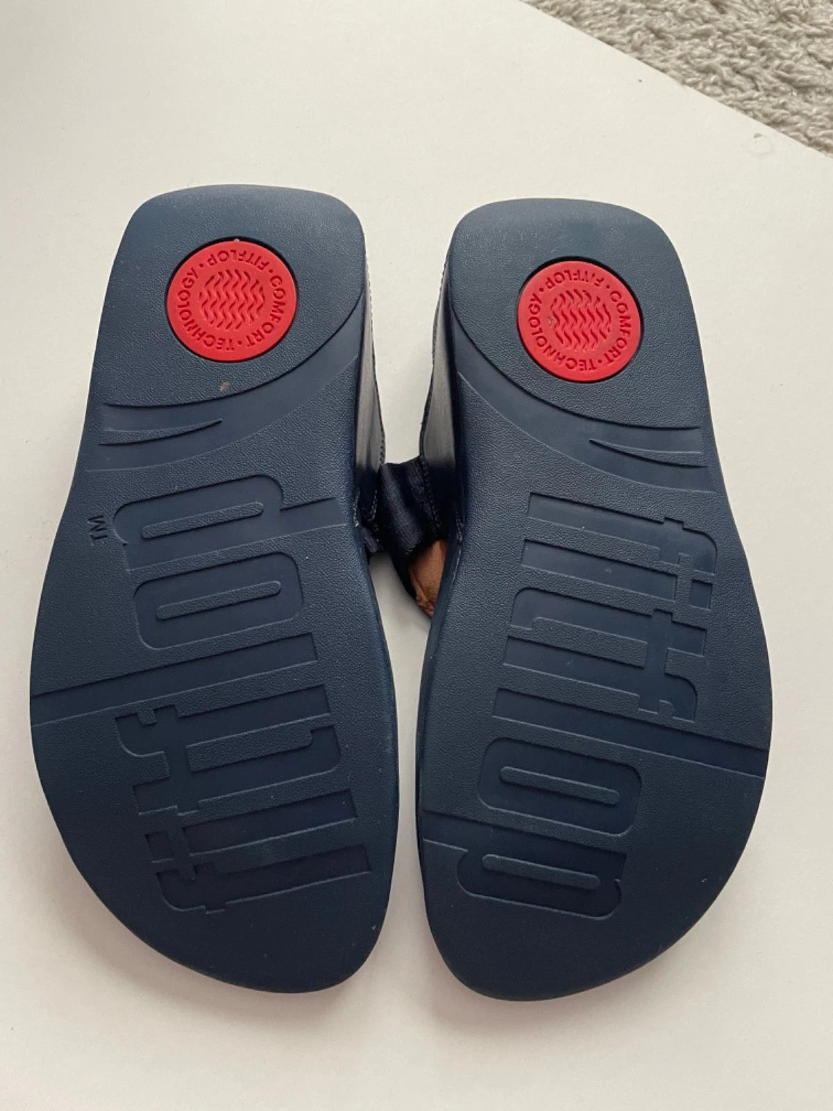 Sophie - FitFlop Navy Walkstar Toe-Post Sandal Women