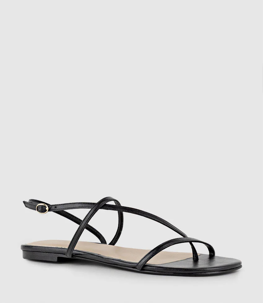 Alice - Brown Fine Strappy Women’s Sandals