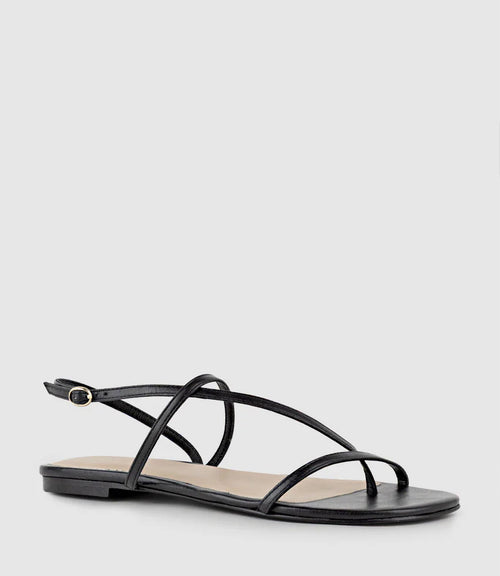 Alice - Brown Fine Strappy Women’s Sandals