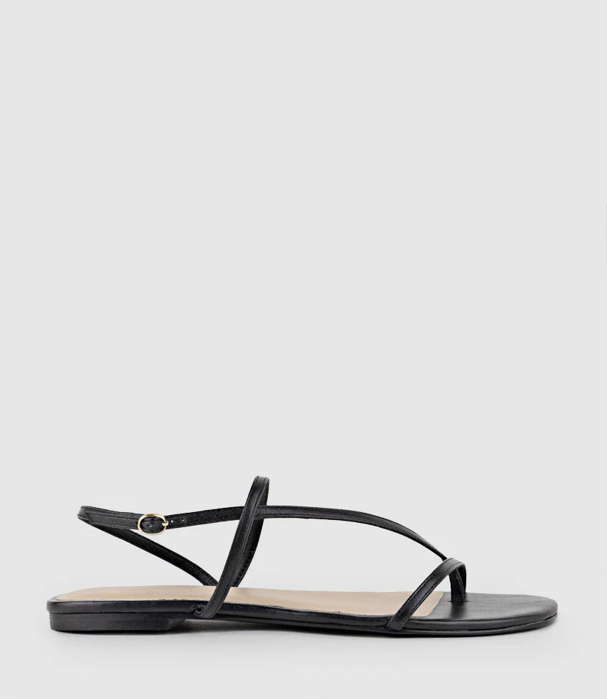 Alice - Brown Fine Strappy Women’s Sandals