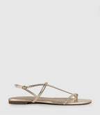 Alice - Brown Fine Strappy Women’s Sandals