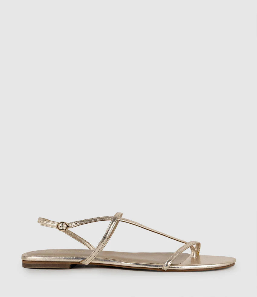 Alice - Brown Fine Strappy Women’s Sandals