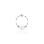 Aster - Freshwater Pearl Sleeper Earrings Women Elegant