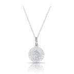 Alina - St Christopher Pendant Sterling Silver for Women