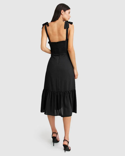 Grace - Summer Storm Elegant Midi Dress for Women