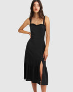 Grace - Summer Storm Elegant Midi Dress for Women