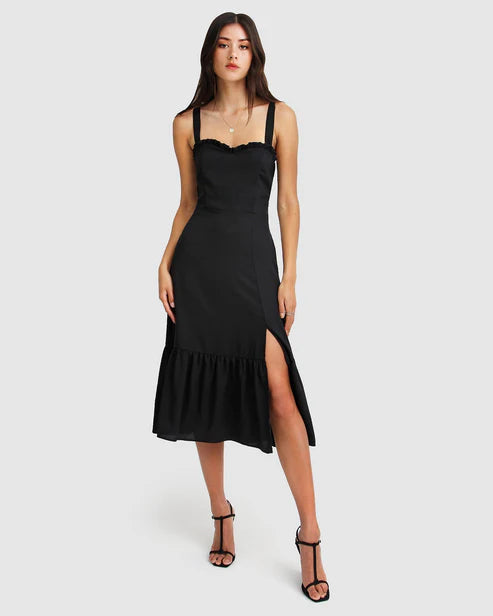Grace - Summer Storm Elegant Midi Dress for Women