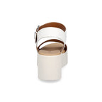 Ava - White Womens Sandalette Elegant Summer Style