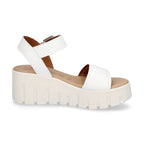 Ava - White Womens Sandalette Elegant Summer Style