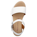 Ava - White Womens Sandalette Elegant Summer Style