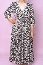 Aspen - Leopard Print Maxi Dress Women