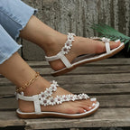 Dannii - Dainty Floral Womens Sandals Sweet Style