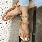 Dannii - Dainty Floral Womens Sandals Sweet Style
