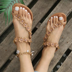Dannii - Dainty Floral Womens Sandals Sweet Style